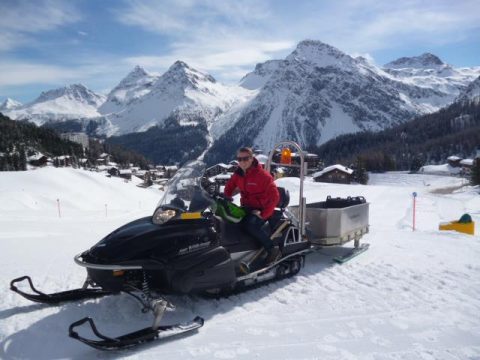 Animateur John in der Schweiz